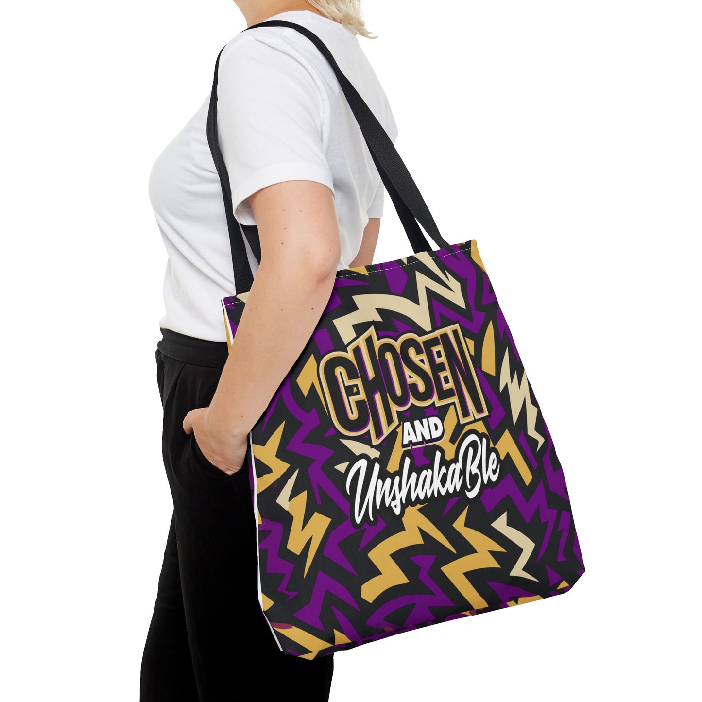 Chosen and Unshakable Tote bag