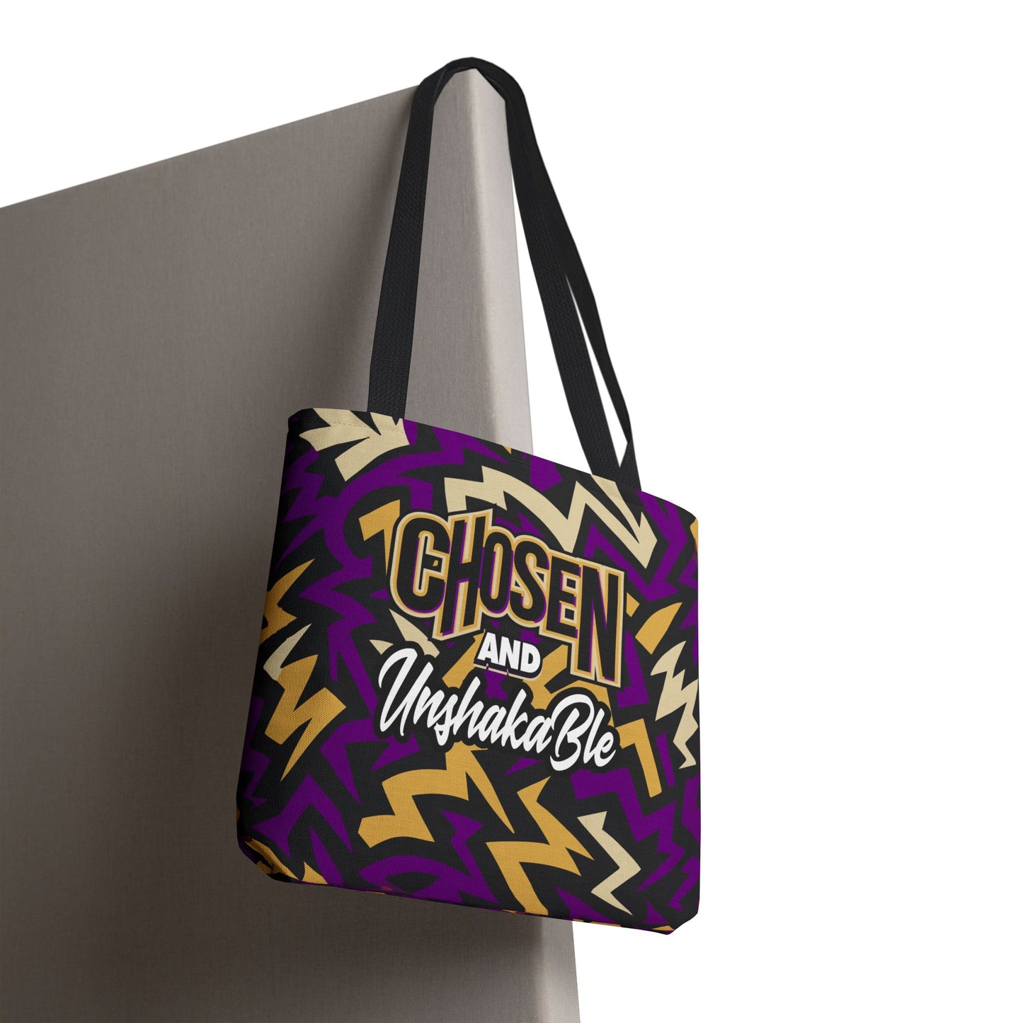 Chosen and Unshakable Tote bag