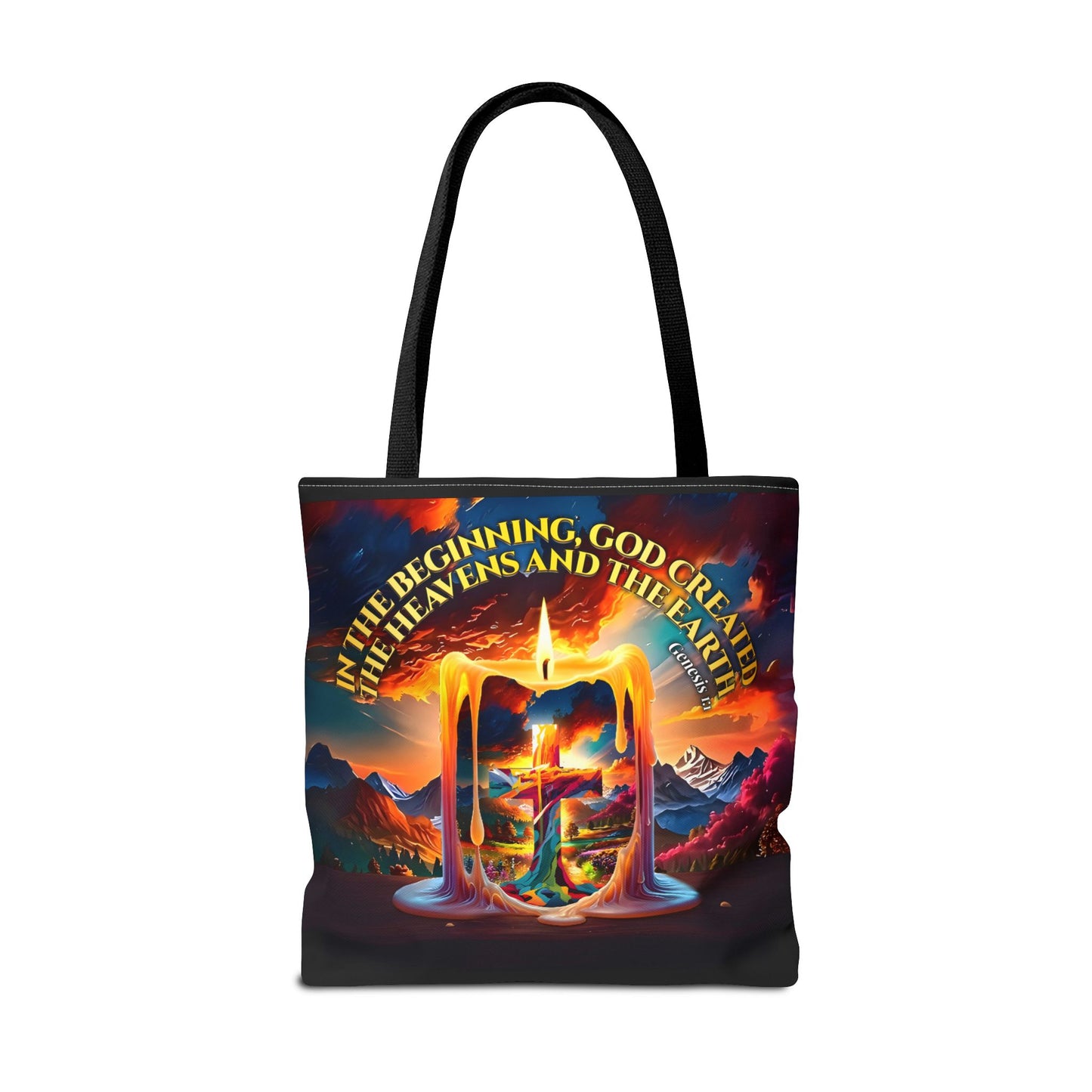 Genesis 1:1 - Creation Light Tote Bag