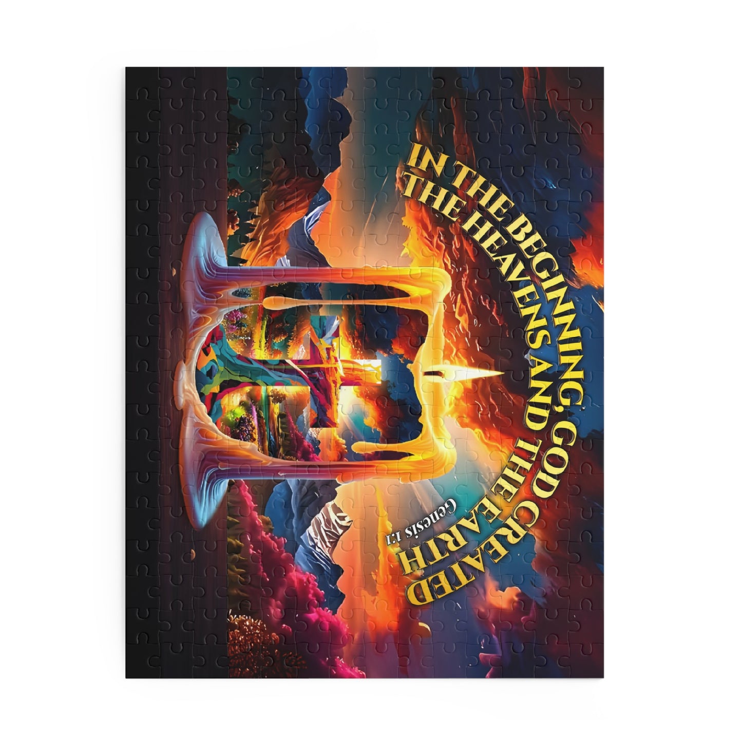 Genesis 1:1 Heaven and Earth Puzzle