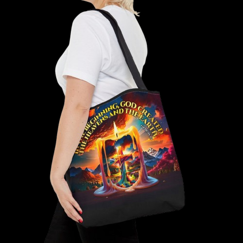 Genesis 1:1 - Creation Light Tote Bag