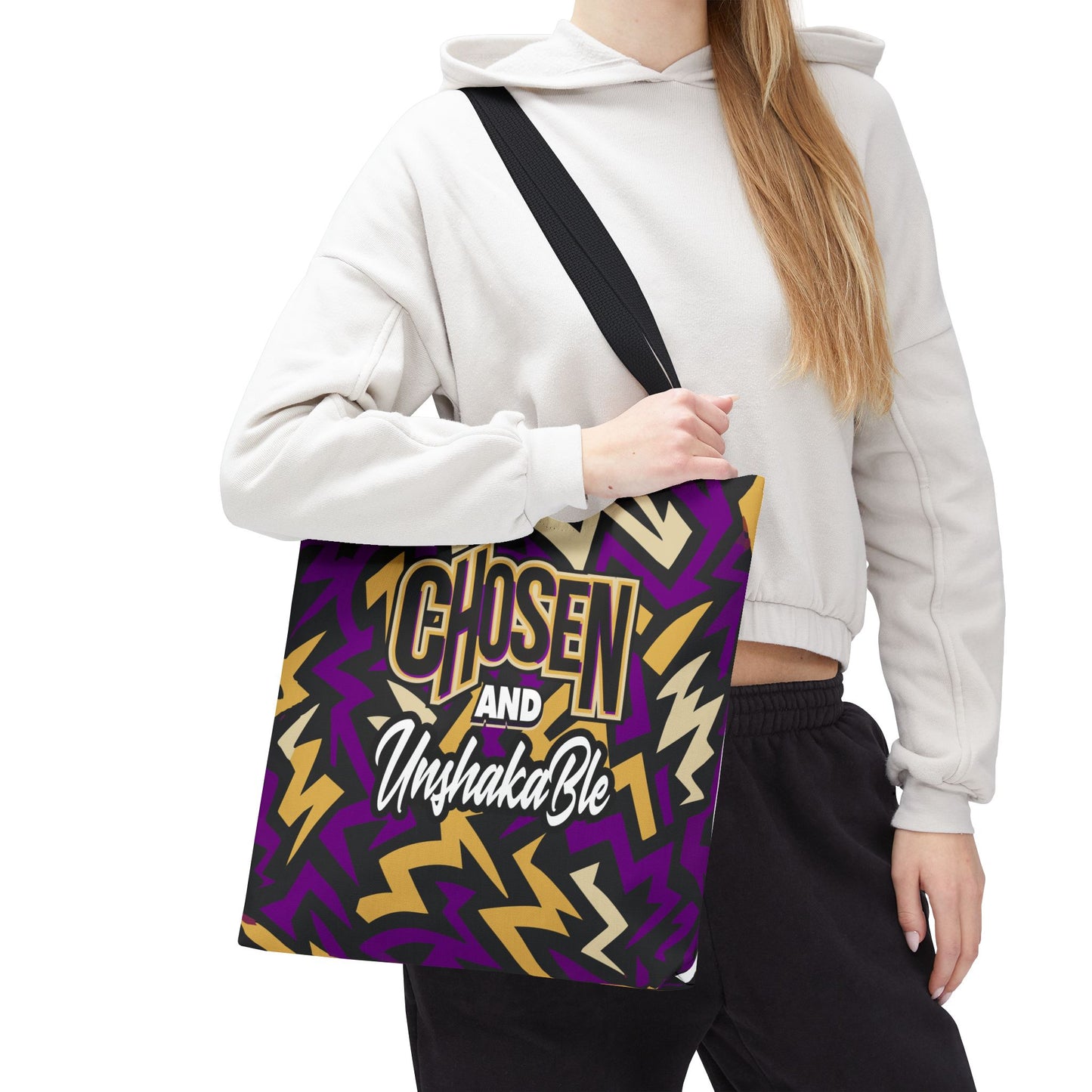 Chosen and Unshakable Tote bag