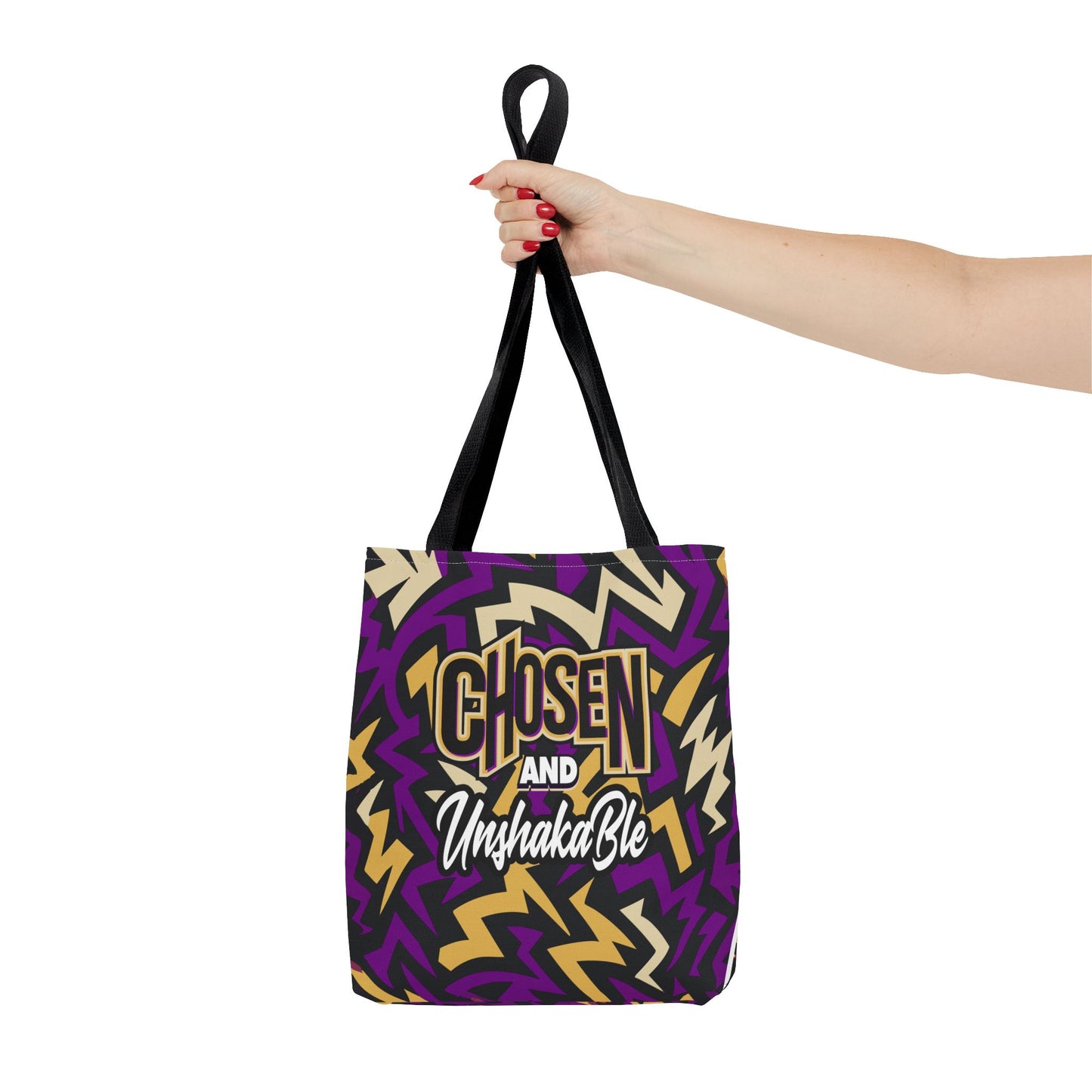 Chosen and Unshakable Tote bag
