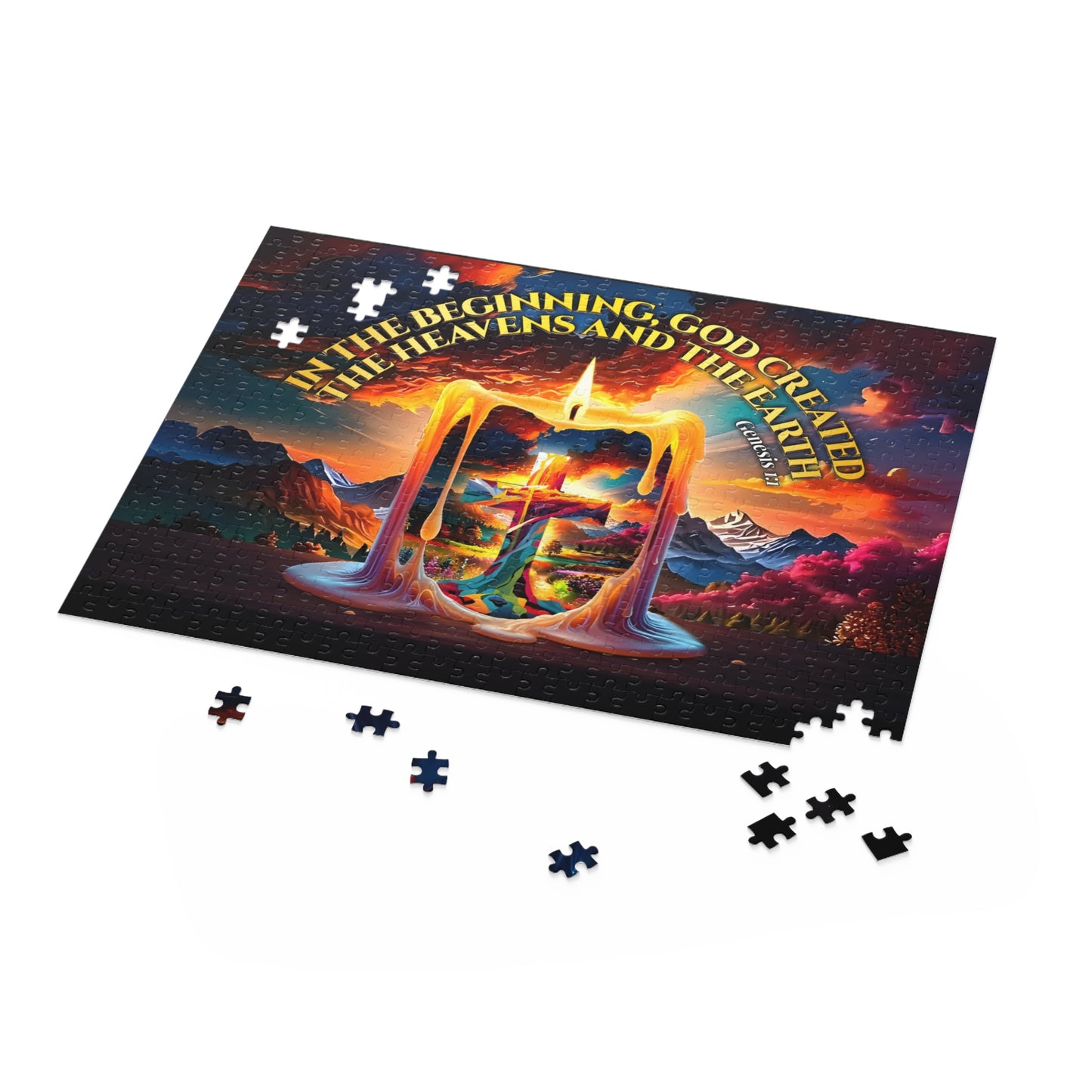 Genesis 1:1 Heaven and Earth Puzzle