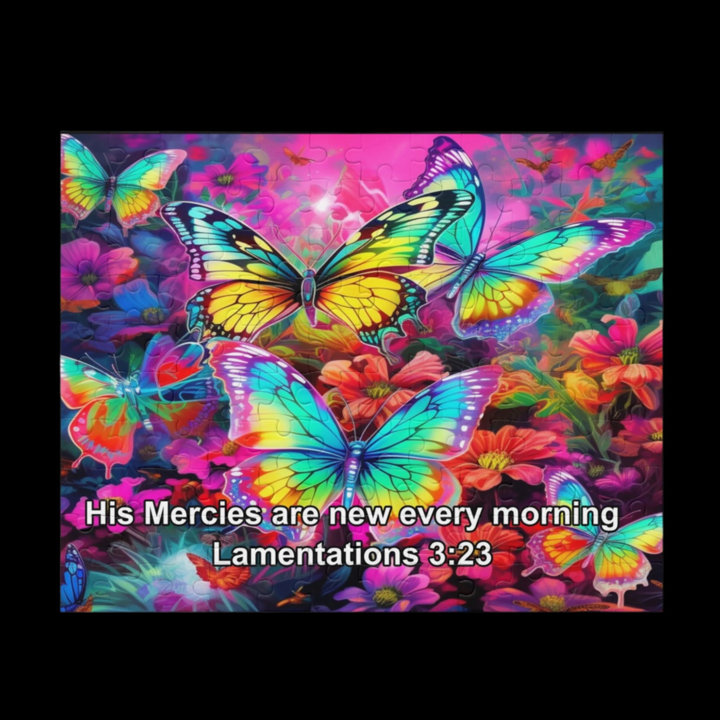 Lamentations 3:23 "Great is Thy Faithfulness" Puzzle