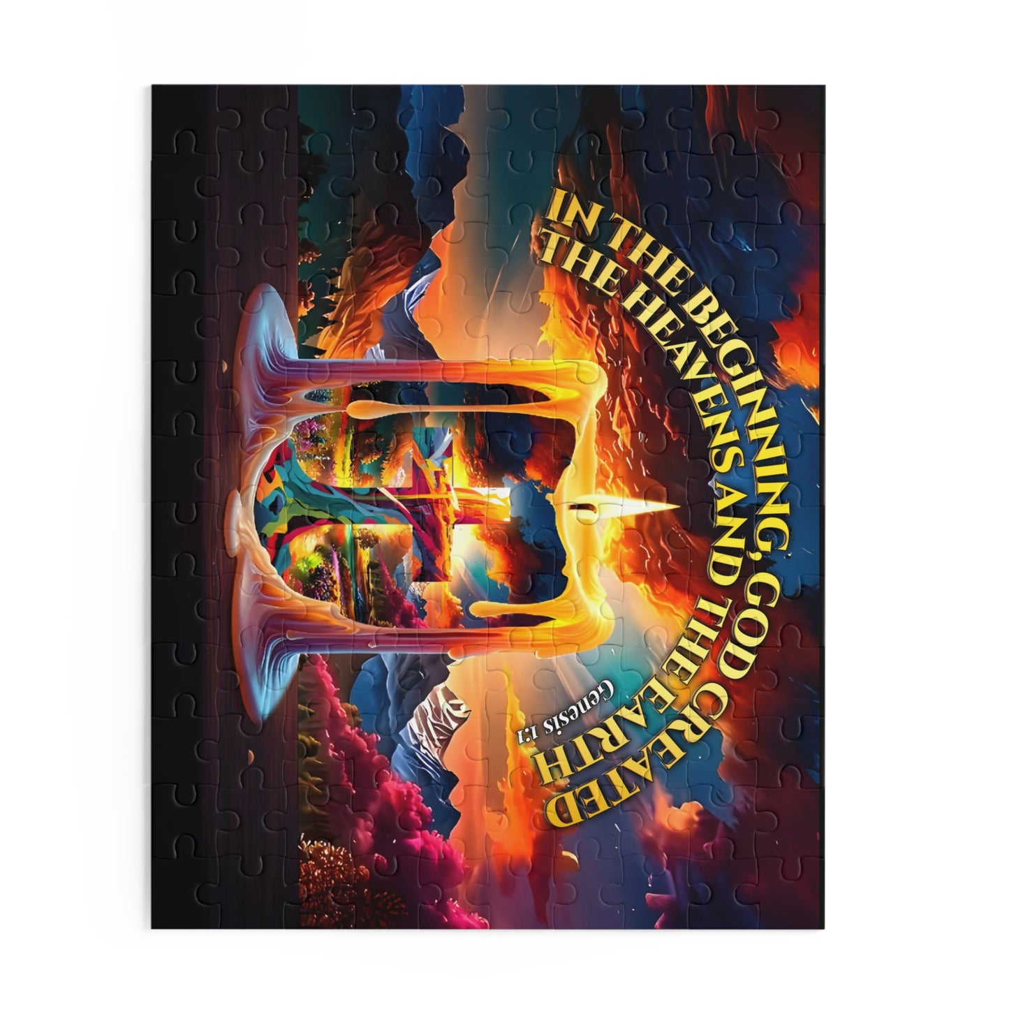 Genesis 1:1 Heaven and Earth Puzzle