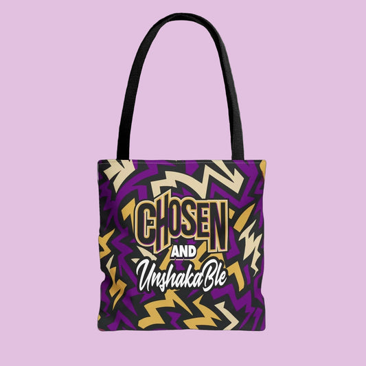 Chosen and Unshakable Tote bag