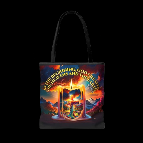 Genesis 1:1 - Creation Light Tote Bag