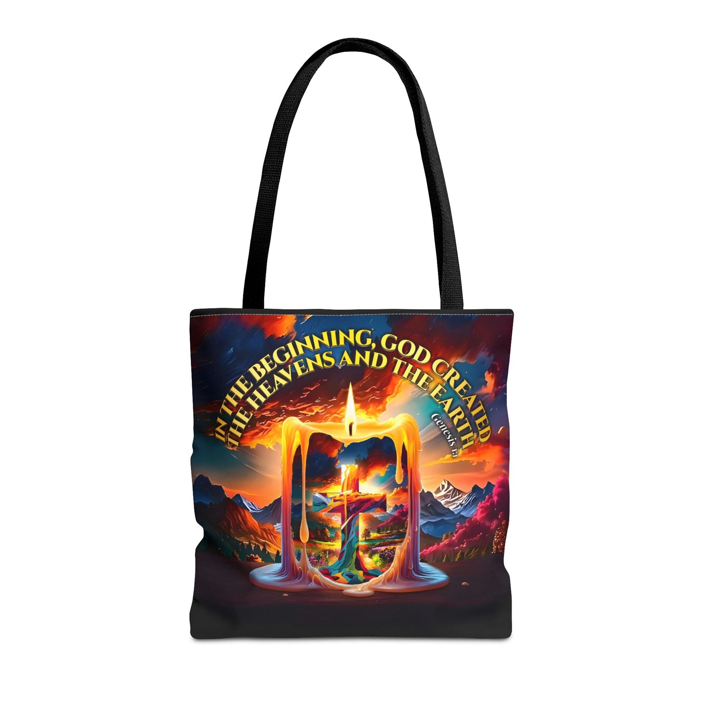 Genesis 1:1 - Creation Light Tote Bag
