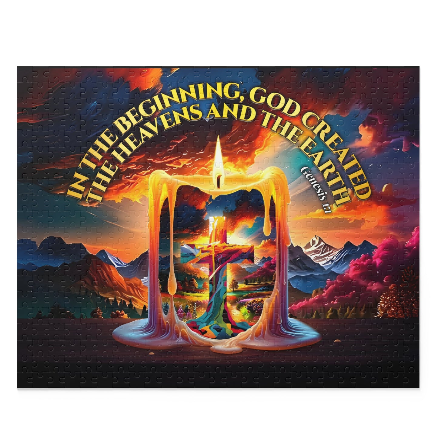 Genesis 1:1 Heaven and Earth Puzzle