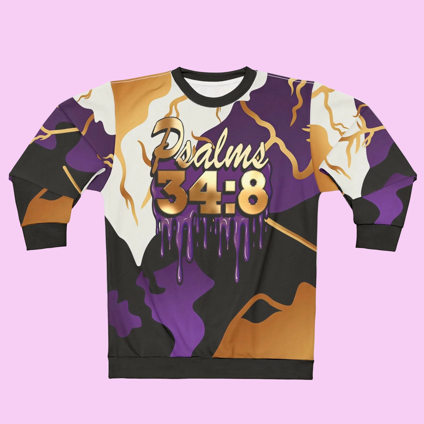 Psalm 34:8 "Taste and See" Faith Sweatshirt