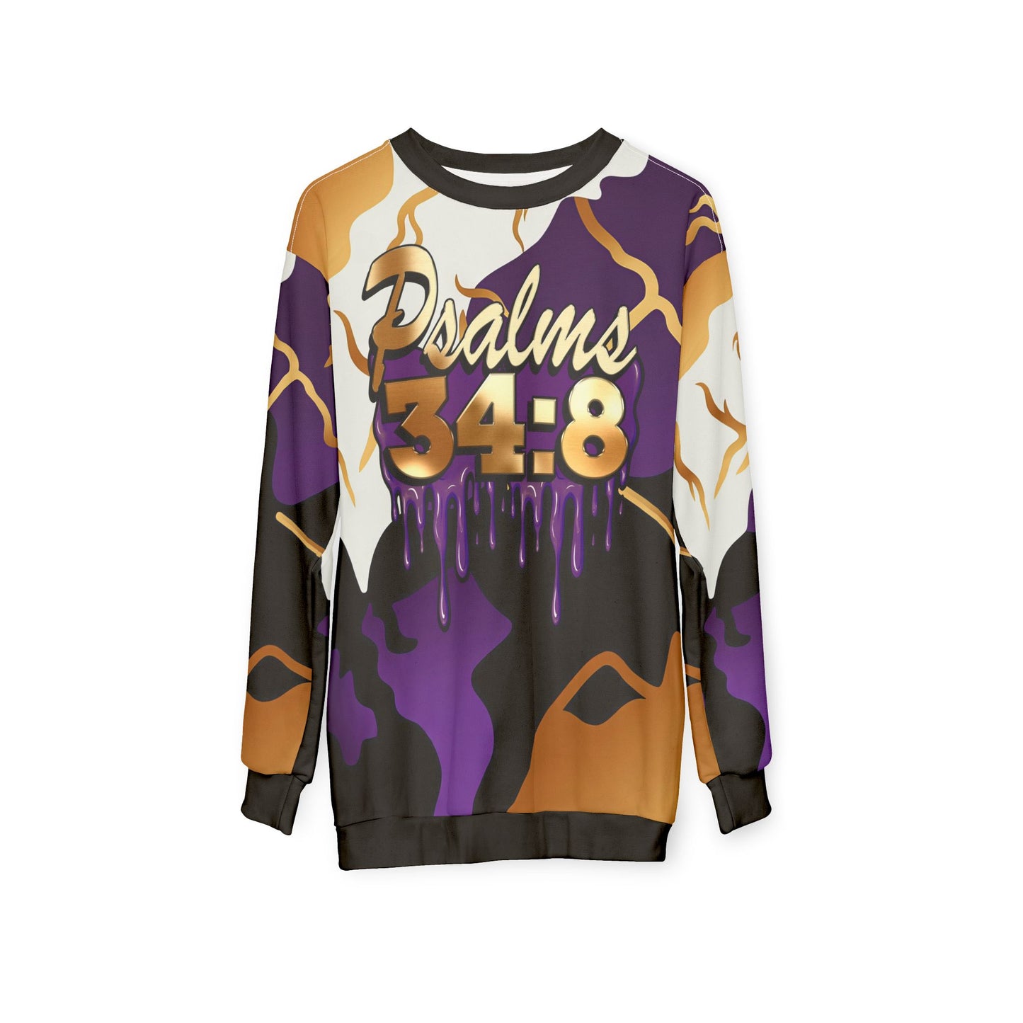 Psalm 34:8 "Taste and See" Faith Sweatshirt