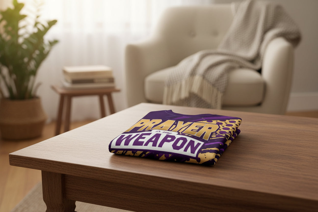 Prayer is My Weapon Women's Faith Sweatshirt