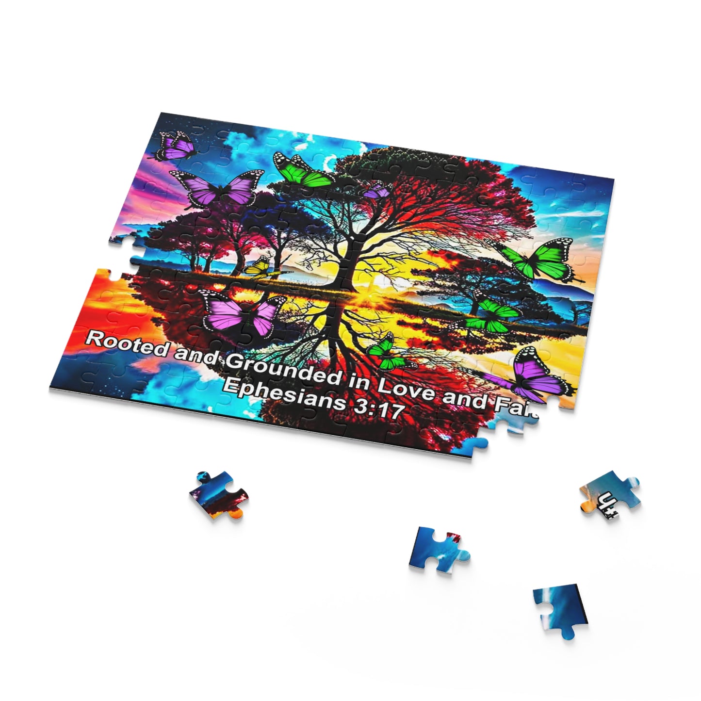 Ephesians 3:17, Rooted and Grounded in Love-Scripture Puzzle
