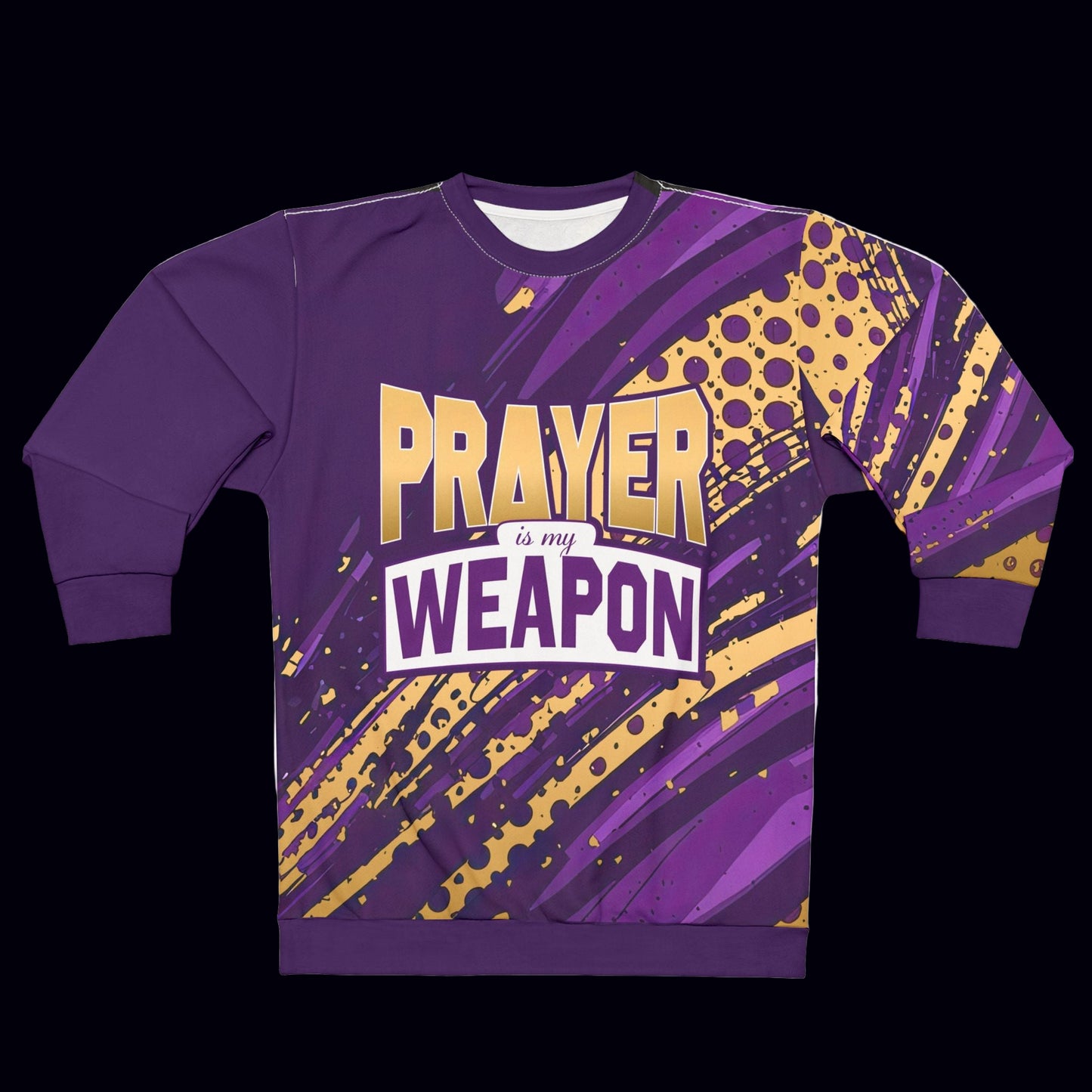 Prayer is My Weapon Women's Faith Sweatshirt