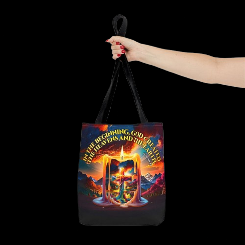 Genesis 1:1 - Creation Light Tote Bag