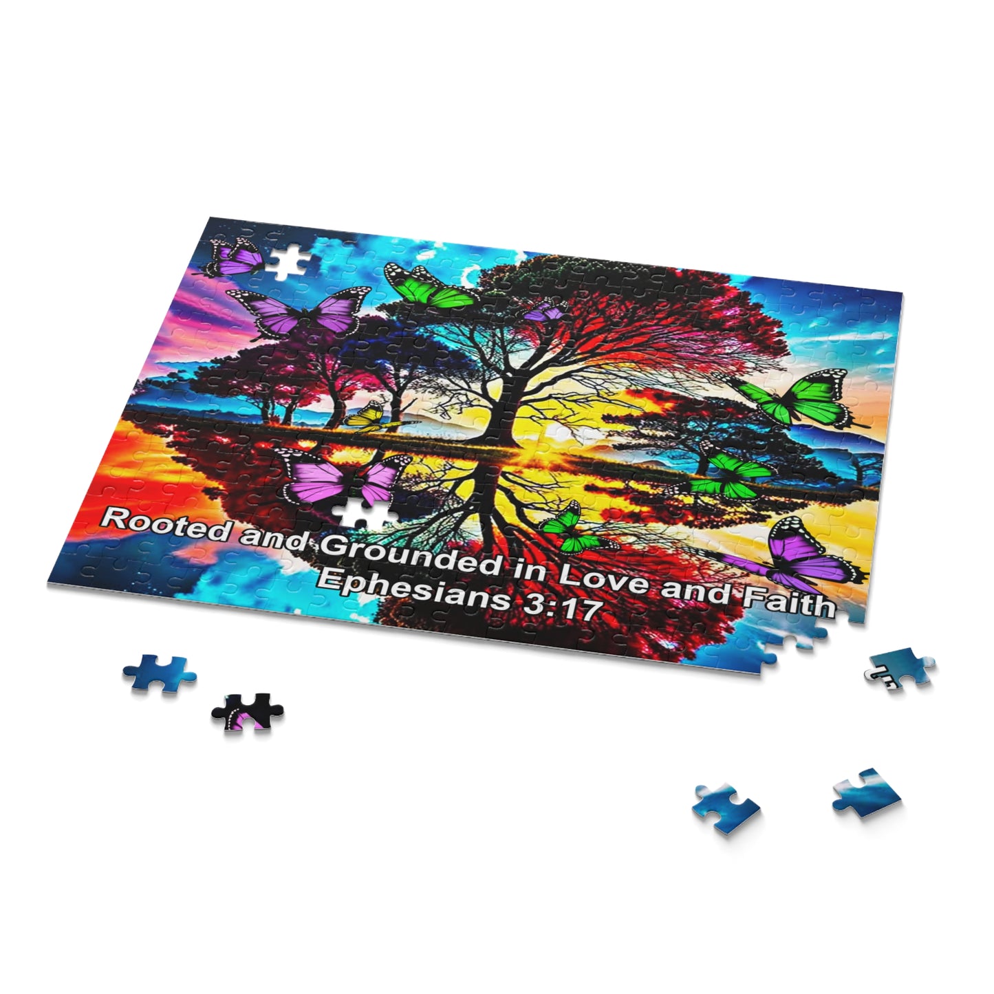 Ephesians 3:17, Rooted and Grounded in Love-Scripture Puzzle