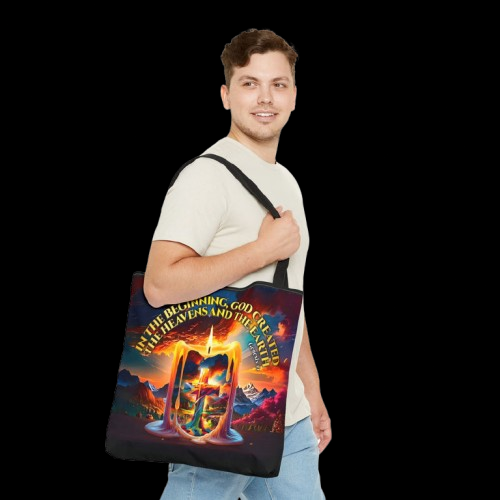 Genesis 1:1 - Creation Light Tote Bag