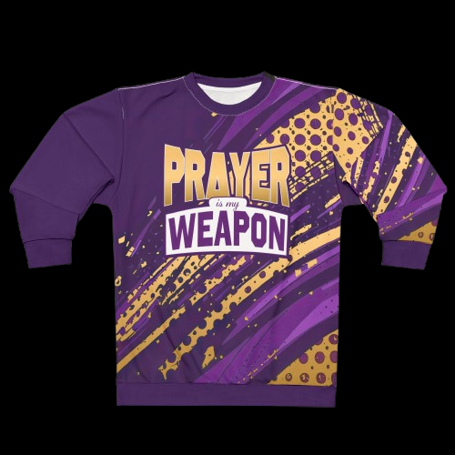 Prayer is My Weapon Women's Faith Sweatshirt