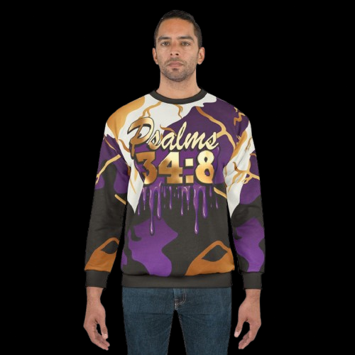 Psalm 34:8 "Taste and See" Faith Sweatshirt