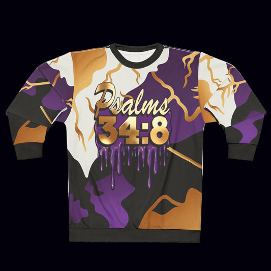 Psalm 34:8 "Taste and See" Faith Sweatshirt