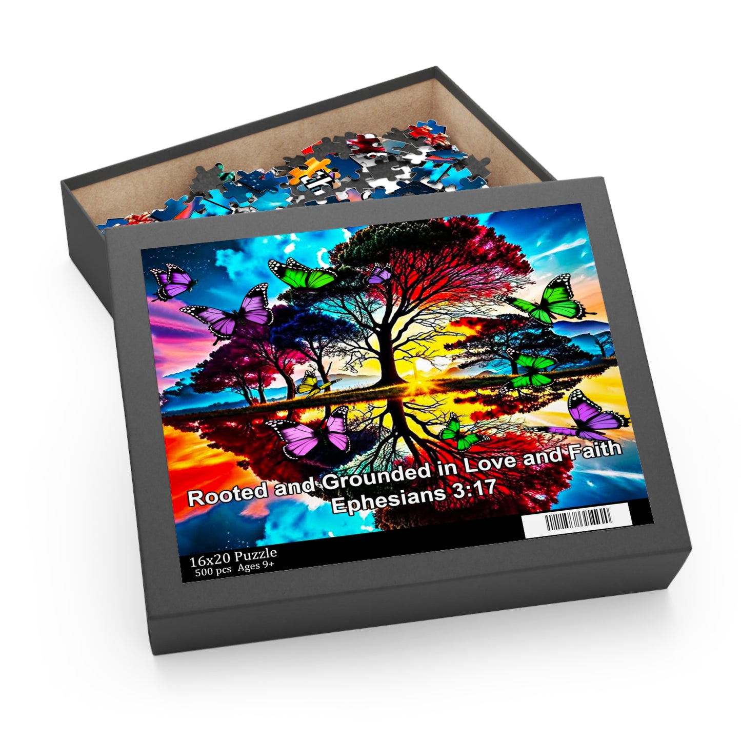 Ephesians 3:17, Rooted and Grounded in Love-Scripture Puzzle
