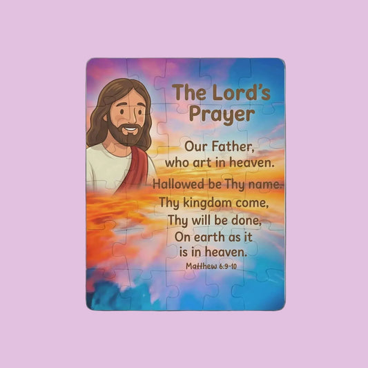 The Lord's Prayer-30 Piece Christian Puzzle