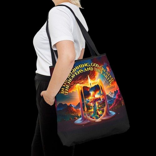 Genesis 1:1 - Creation Light Tote Bag