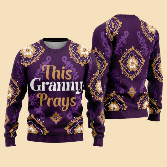 Granny Prays Sweatshirt
